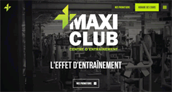 Desktop Screenshot of maxiclub.com